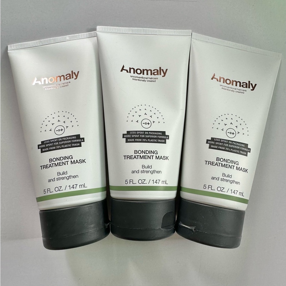 ANOMALY BONDING TREATMENT MASK Build & Strengthen 5 fl oz Lot of 3 NEW